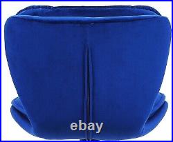 2 x Plush Velvet Bar Stools Breakfast Kitchen Bar Blue Grey Black Cream CONTESSA