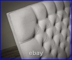 54 Chesterfield Upholstered Headboard Plush Velvet Uk Handmade 3FT 4FT6 5FT