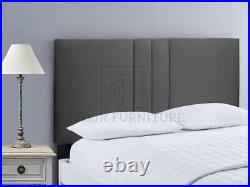 Bed Headboard Plush Velvet 20 Bellaire Upholstered Bed All Sizes & Colours