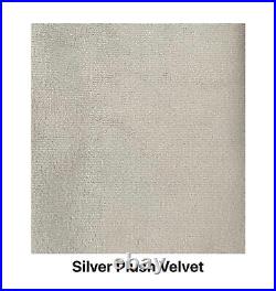 Bespoke Wing Bed Frame Available In Plush Velvet Soft Fabric
