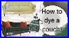 Can You Really Dye A Couch Here S What I Learned Rit Fabric Dye Tips Hacks Painting Faded Sofa