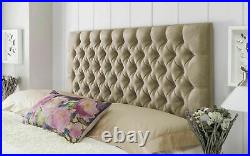Cheap Luxury Plush Velvet Upholstered 26 Height Wall or Bed Mount Headboard