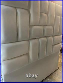 Chesterfield upholstery pannalled upholstered plush velvet beds 4.6ft, 5ft, 6ft