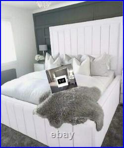 Elegant Design Plush Velvet Upholstered Bed Frame 3ft 4ft6 Double 5ft King size
