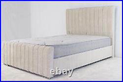 Khloe Bespoke Bed Frame Plush Velvet Upholstered & 9 Mattress FREE DELIVERY