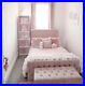 Kids Princess Diamante Pink Plush Velvet Upholstered Bed Frame & 10 Mattress