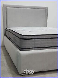 Montreal Plush Velvet Upholstered Bed Frame 3ft, 4ft, 4ft6, 5ft, 6ft NEW