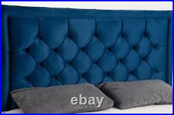 New Athens Plush Divan Bed Set + Ortho Mattress + 24 Headboard Colour Options