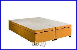 Ottoman Bed Divan Bed Storage Soft Plush Velvet Gas Lift Up Frame Base