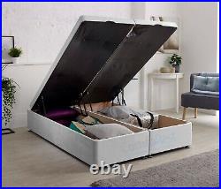 Ottoman Storage Divan Bed + Free 24 Malia Headboard -3ft/4ft/4ft6/5ft/6ft