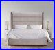 Pannel Wingback Studded Upholstered Bed Frame Double King size Superking