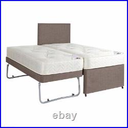 Plush 3FT single 3 In 1 Divan Guest Bed with trundle -VARIOUS COLOURS AVAILABLE