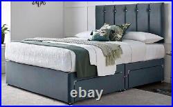Stunning Durinn Ortho Spring Divan Bed Set With Mattress Headboard