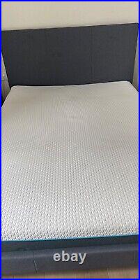 Stylo Bed Frame Plush Velvet Upholstered New Double king size