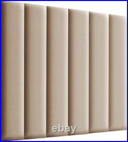 Upholstered Wall Panels Headboard Plush Velvet LUXLIVIN Various Sizes & Colours