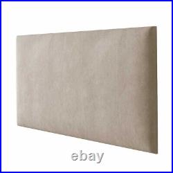 Velvet wall panels upholstered headboard bedroom-Pack of 4 60cm x 30cm per panel