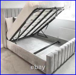 Windsor Ottoman Panel Winged Bed 3ft 4ft 4ft6 5ft 6ft